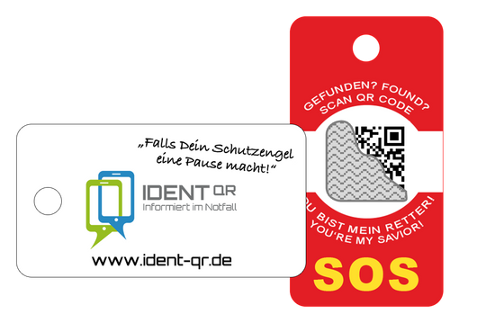 IDENT-QR Allesbringer mit Sichtschutz