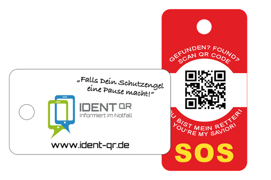 IDENT-QR Allesbringer mit Sichtschutz